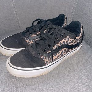 Cheetah print vans